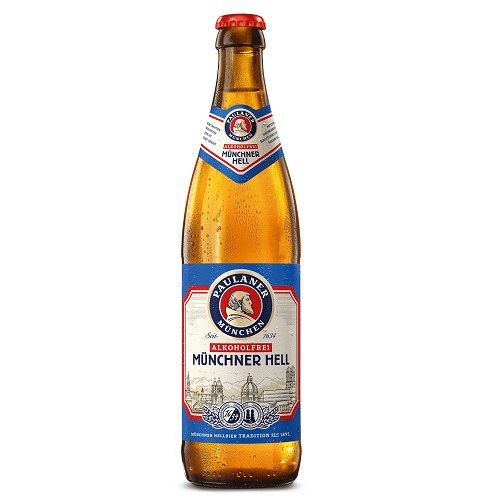 Paulaner Hell Alkoholfrei 0,5l (MEHRWEG)
