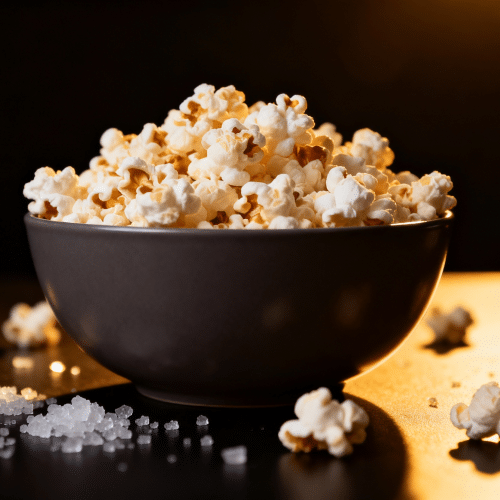 Salziges Popcorn