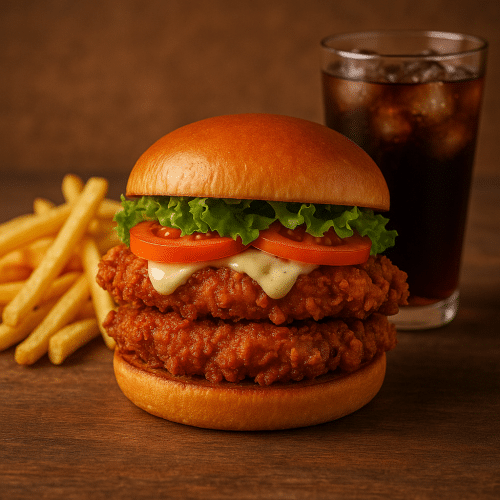 Fried Chicken Burger (100g)