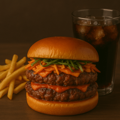 Korean-Style Burger (200g)