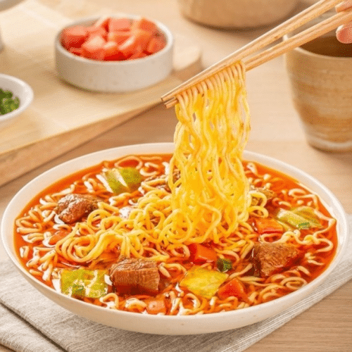 Große Nudelsuppe