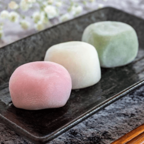 Mochi japanischer Reiskuchen ( Nachtisch )