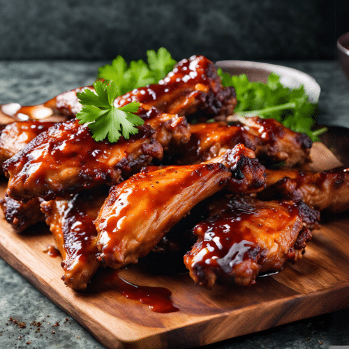 Gochujang Chicken Wings (4 Stück)