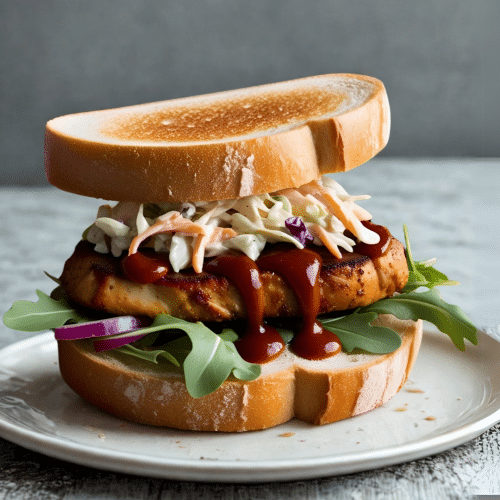 Shukopan BBQ Chicken Sandwich