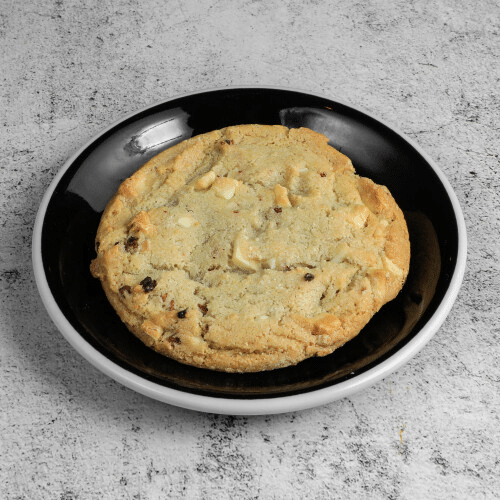 White Belgian Chocolate Chunk n Raspberry Cookie