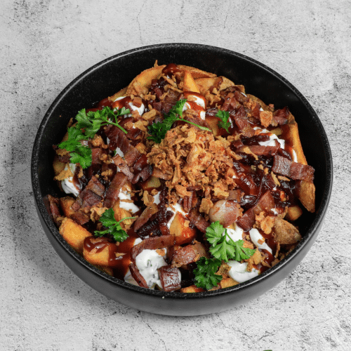 Sourcream, Bacon and Onion Fries