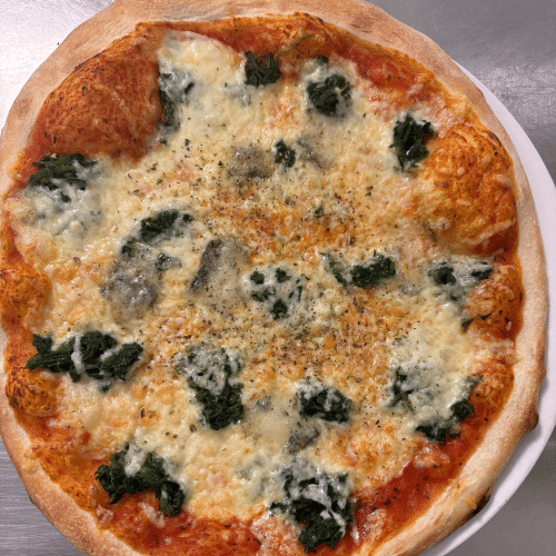 Pizza Gorgonzola Spinaci