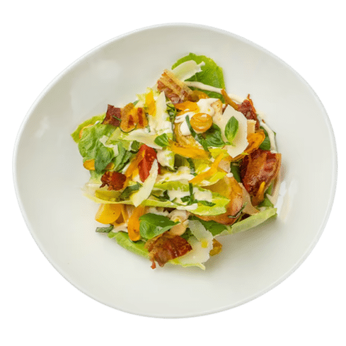 Ceasar Salat mit Hähnchen