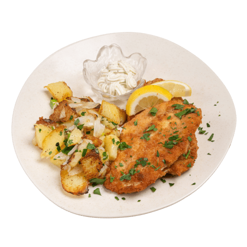 Panierter Chicken Schnitzel