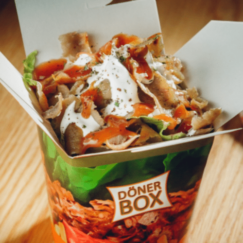 Döner Box mit Käse