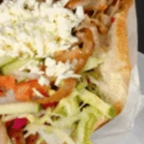 Döner Kebab mit Käse