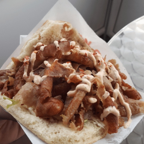 Döner Kebab nur mit Fleisch