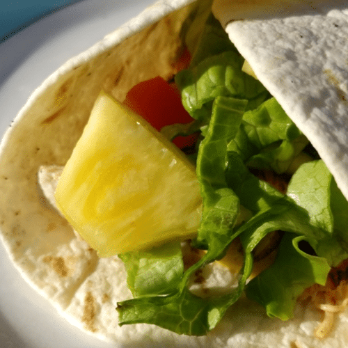 Dürüm Vegetarisch Hawaii (vegetarisch)