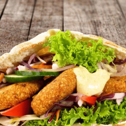 Falafel Gemüseburger