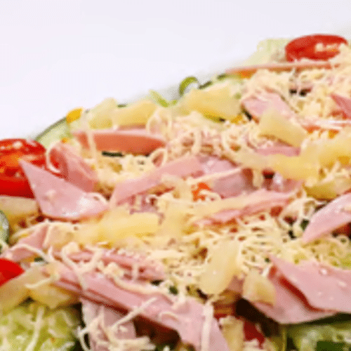 Hawaii Salat mit Käse