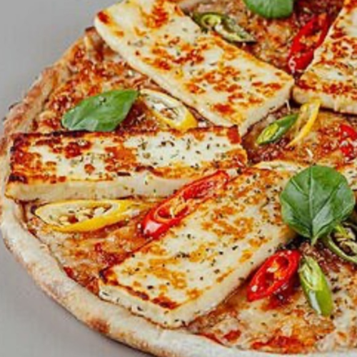 Pizza Halloumi