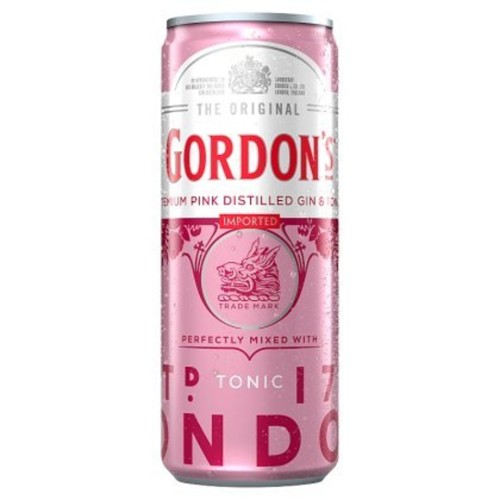 Gordon Premium Pink Gin & Tonic 0.25l (EINWEG)