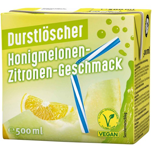 Durstlöscher Honigmelone-Zitrone 0.5l