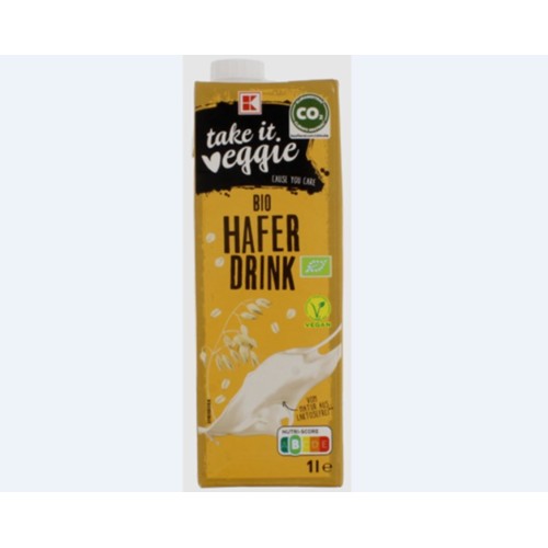 K-Take it veggie Hafer Drink ungesüßt 1.0l