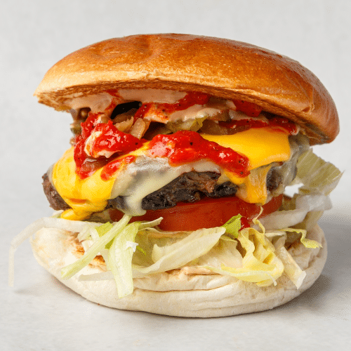 Habanero Burger (sehr scharf)
