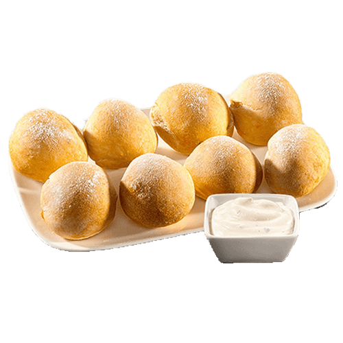 Pizzabrötchen mit Kräutercreme (6 Stück)