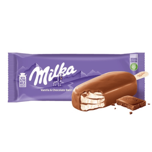 Milka Eis am Stiel