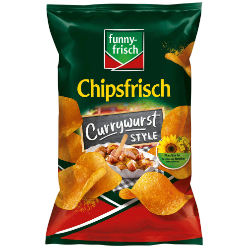 Chipsfrisch Funnyfrisch, Currywurst 175g