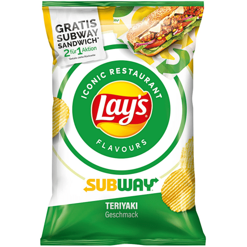 Lays Subway Teriyaki Geschmack 150g