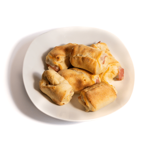 Gefüllte Pizzabrötchen (6 Stück)