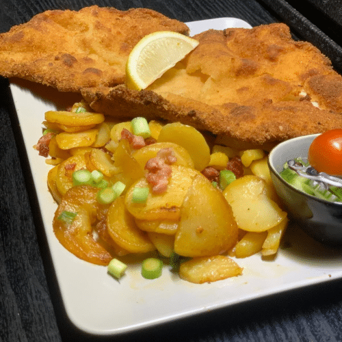 4 Personen Kalb-Schnitzel-Platte