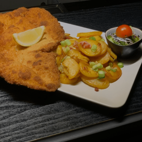 4 Personen Schweine-Schnitzel-Platte