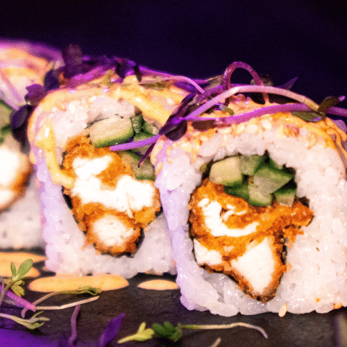 Crispy Chicken Inside Out Roll