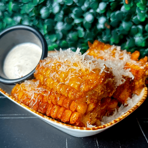 Frittierte Maissticks