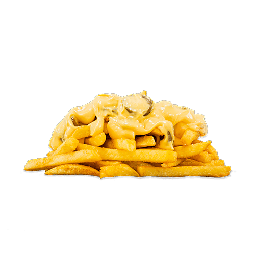 Pommes frites Chili Cheese (scharf)