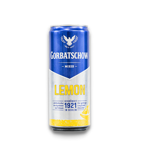 Vodka Gorbatschow Lemon 0,33l (EINWEG)