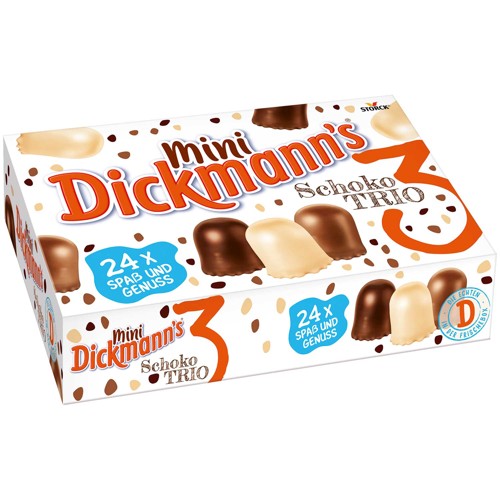 Dickmanns Mini Schoko Trio 24er 200g