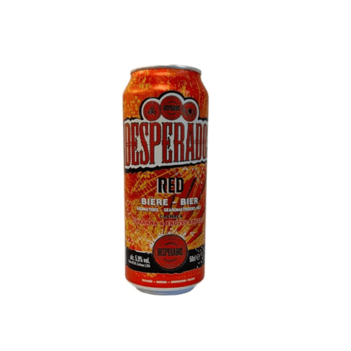 Bière aromatisée téquila, guarana, cachaca Desperados red 500ml