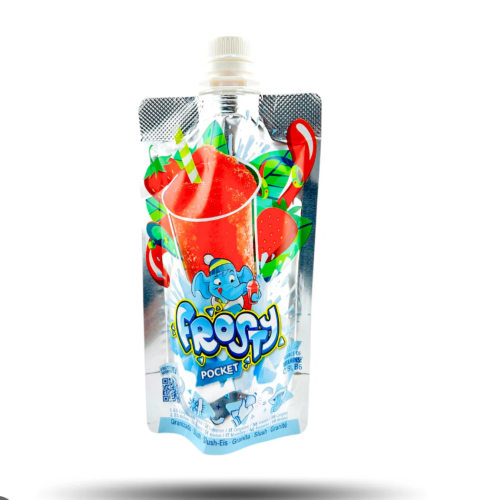 Frosty Pocket Slush Strawberry 165g