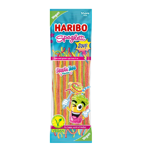 Haribo Spaghetti Slush Ice Vegan 200 Gramm Special