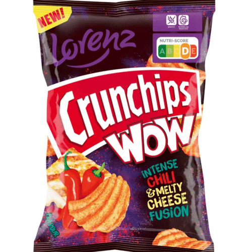 Lorenz Chips Crunchips wow Chili und Melty cheese 110g