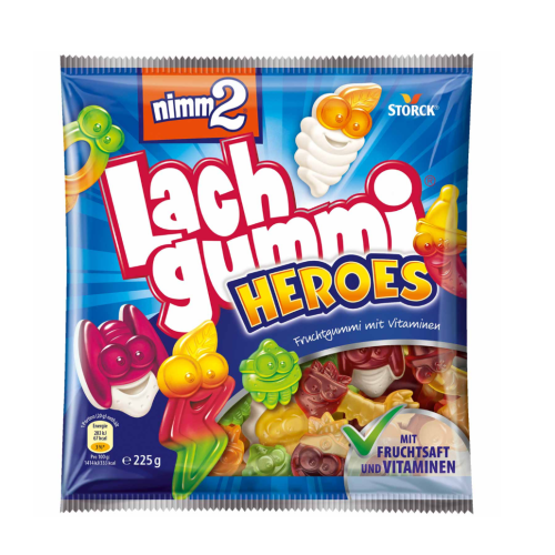 Nimm2 lachgummi Heroes 225 Gramm