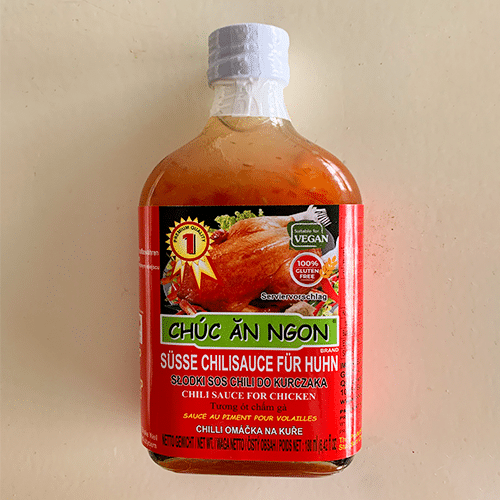 Süße Chilisauce für Huhn