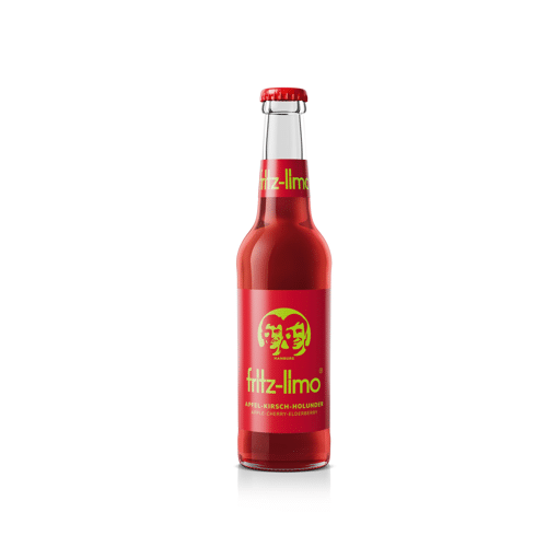 Fritz-limo Apfel-Kirsch-Holunder 0,33l (MEHRWEG)