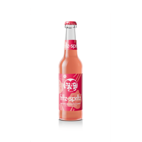 Fritz-spritz Rhabarberschorle 0,33l (MEHRWEG)