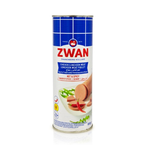 Zwan Chicken Luncheon Meat Hot & Spicy 850g