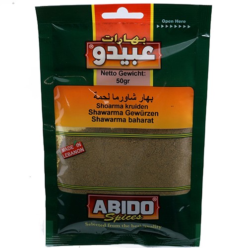 Abido Schawarma Rind Gewürzmischung 50g