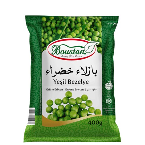 Boustan Frozen peas 400g