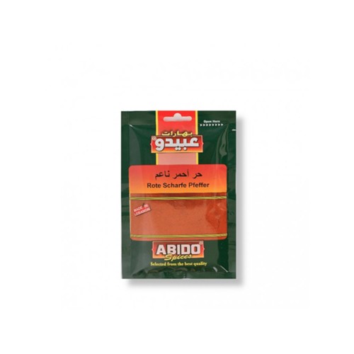 Abido Chili Gewürz gemahlen 50g