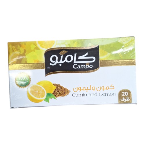 CAMPO Kreuzkümmel und Zitronen 20er Beutel 40g