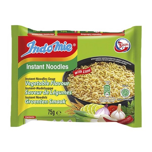 Indomie Instant Nudeln mit Gemüsengeschmack 75g